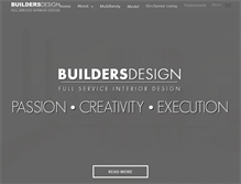 Tablet Screenshot of buildersdesign.com